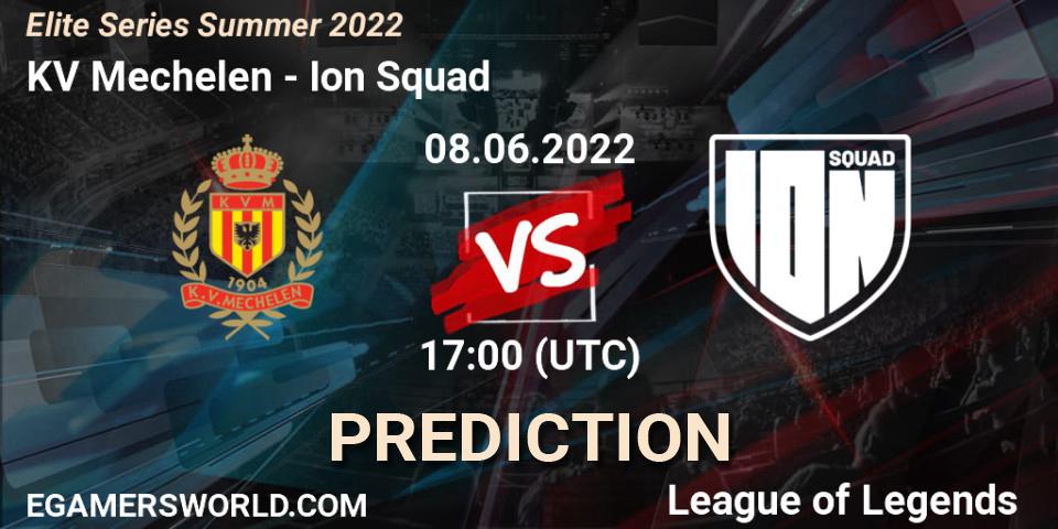 KV Mechelen - Ion Squad: Maç tahminleri. 08.06.2022 at 17:00, LoL, Elite Series Summer 2022