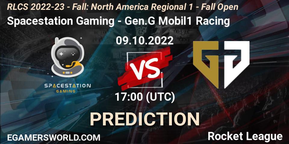 Spacestation Gaming - Gen.G Mobil1 Racing: Maç tahminleri. 09.10.2022 at 17:00, Rocket League, RLCS 2022-23 - Fall: North America Regional 1 - Fall Open