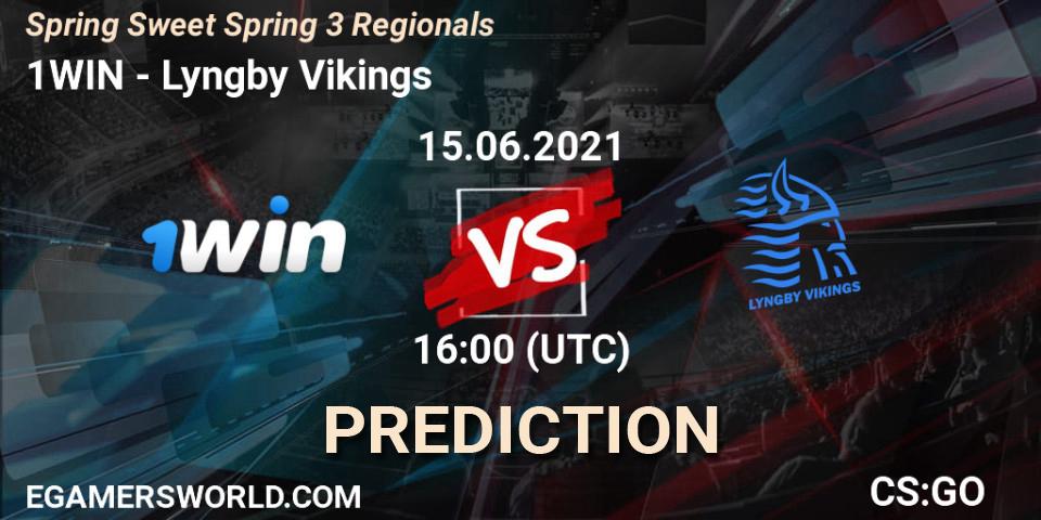 1WIN - Lyngby Vikings: Maç tahminleri. 15.06.2021 at 16:00, Counter-Strike (CS2), Spring Sweet Spring 3 Regionals