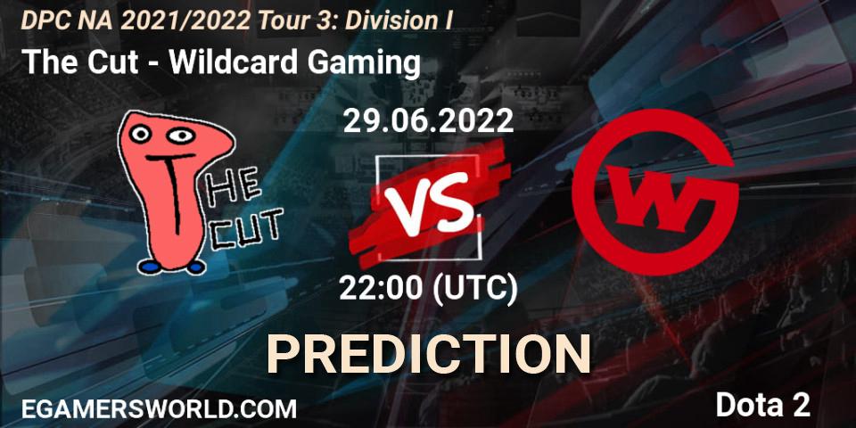 The Cut - Wildcard Gaming: Maç tahminleri. 29.06.2022 at 21:55, Dota 2, DPC NA 2021/2022 Tour 3: Division I