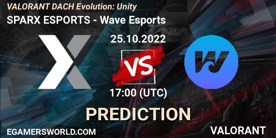 SPARX ESPORTS - Wave Esports: Maç tahminleri. 25.10.2022 at 17:00, VALORANT, VALORANT DACH Evolution: Unity