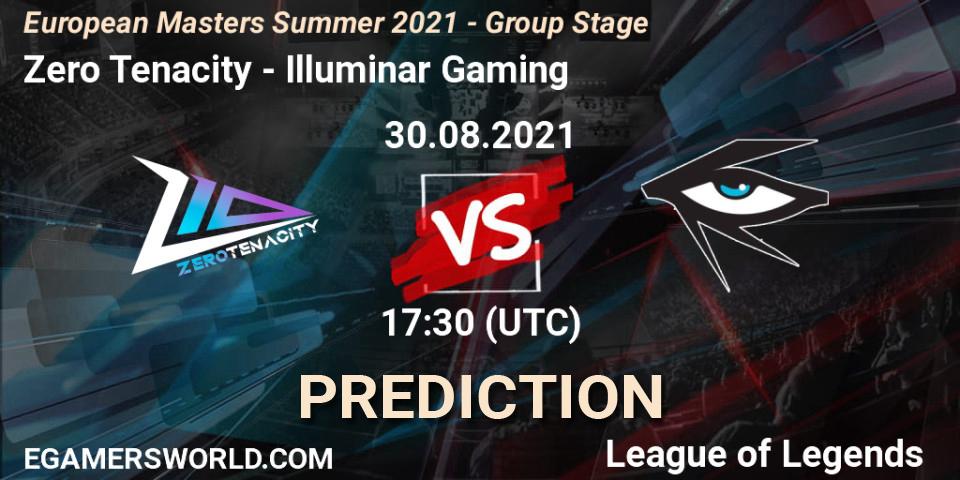 Zero Tenacity - Illuminar Gaming: Maç tahminleri. 30.08.2021 at 17:30, LoL, European Masters Summer 2021 - Group Stage