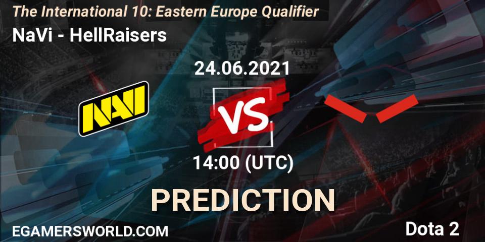 NaVi - HellRaisers: Maç tahminleri. 24.06.2021 at 14:31, Dota 2, The International 10: Eastern Europe Qualifier