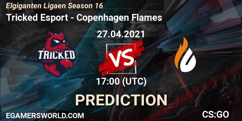 Tricked Esport - Copenhagen Flames: Maç tahminleri. 27.04.2021 at 17:00, Counter-Strike (CS2), Elgiganten Ligaen Season 16