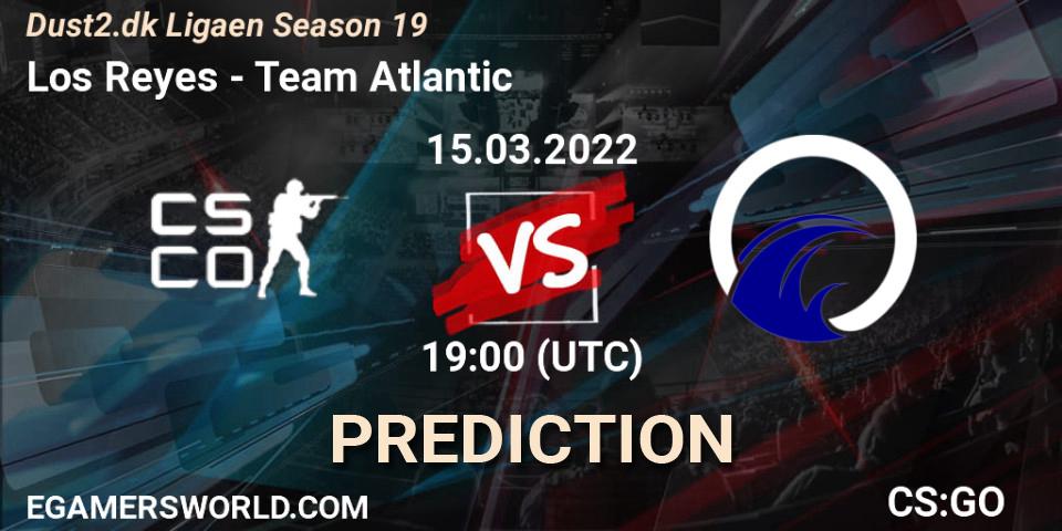Los Reyes - Team Atlantic: Maç tahminleri. 15.03.2022 at 19:00, Counter-Strike (CS2), Dust2.dk Ligaen Season 19
