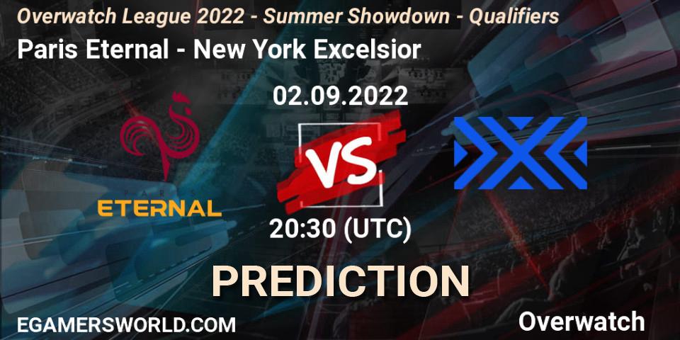 Paris Eternal - New York Excelsior: Maç tahminleri. 02.09.22, Overwatch, Overwatch League 2022 - Summer Showdown - Qualifiers