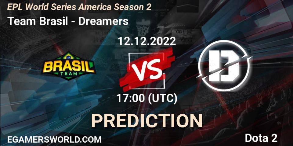 Team Brasil - Dreamers: Maç tahminleri. 12.12.2022 at 17:00, Dota 2, EPL World Series America Season 2