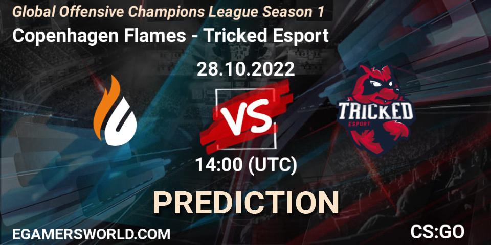 Copenhagen Flames - Tricked Esport: Maç tahminleri. 28.10.2022 at 15:20, Counter-Strike (CS2), Global Offensive Champions League Season 1