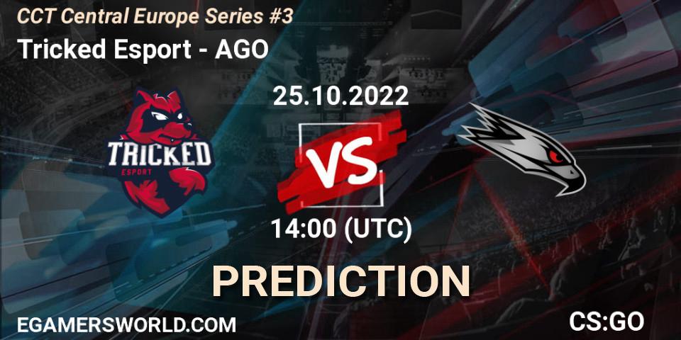 Tricked Esport - AGO: Maç tahminleri. 25.10.2022 at 15:25, Counter-Strike (CS2), CCT Central Europe Series #3
