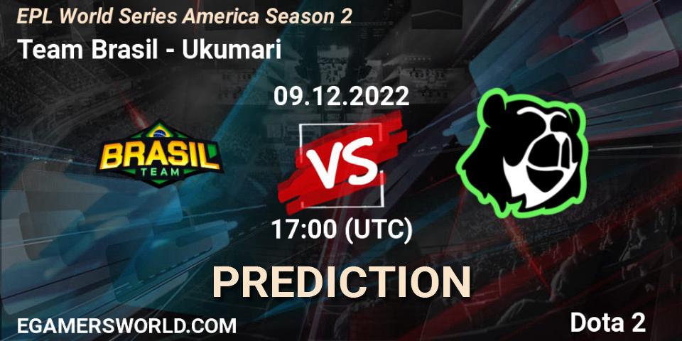 Team Brasil - Ukumari: Maç tahminleri. 09.12.2022 at 17:16, Dota 2, EPL World Series America Season 2