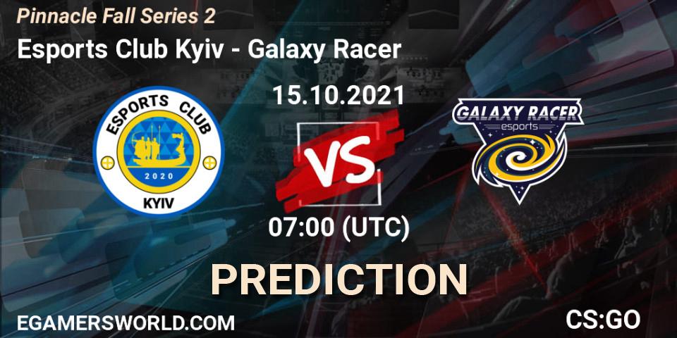 Esports Club Kyiv - Galaxy Racer: Maç tahminleri. 15.10.2021 at 07:00, Counter-Strike (CS2), Pinnacle Fall Series #2