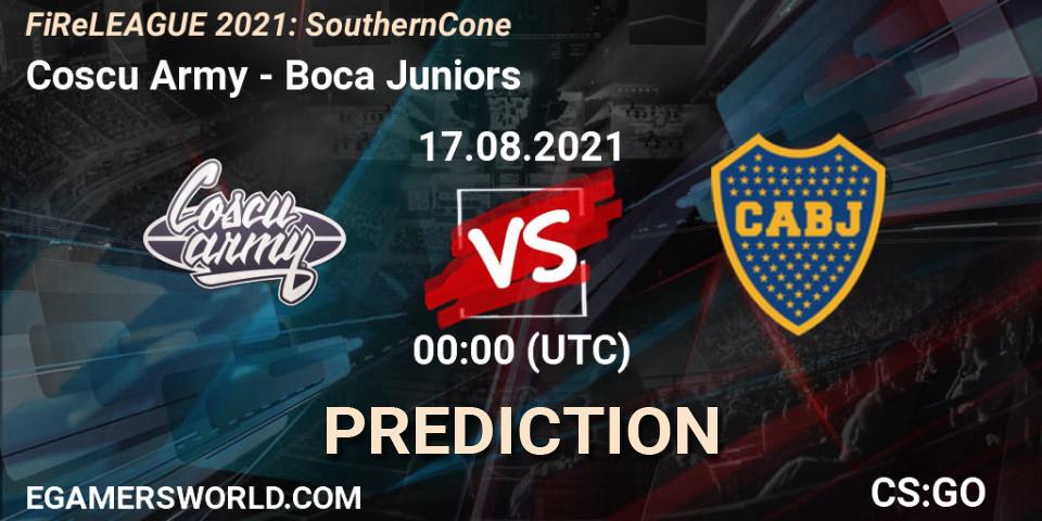 Coscu Army - Boca Juniors: Maç tahminleri. 16.08.2021 at 23:25, Counter-Strike (CS2), FiReLEAGUE 2021: Southern Cone