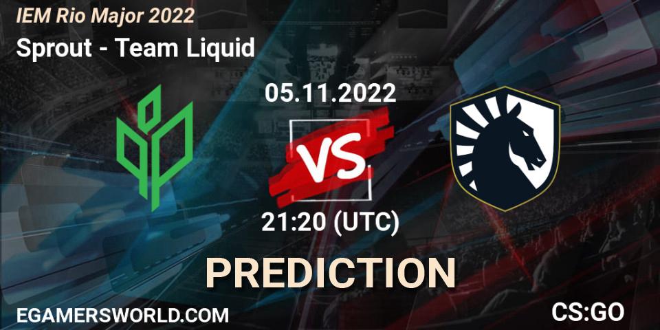 Sprout - Team Liquid: Maç tahminleri. 05.11.2022 at 21:35, Counter-Strike (CS2), IEM Rio Major 2022