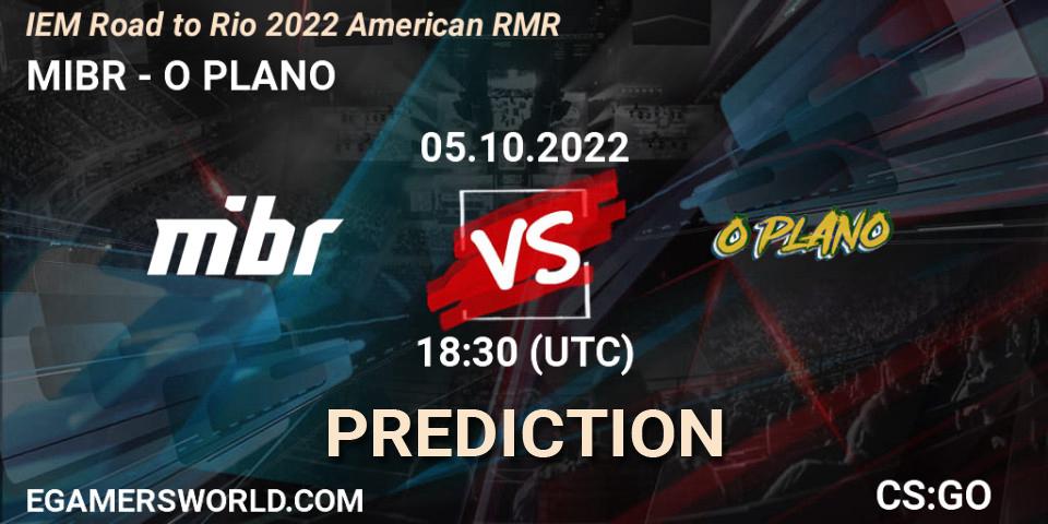 MIBR - O PLANO: Maç tahminleri. 05.10.22, CS2 (CS:GO), IEM Road to Rio 2022 American RMR