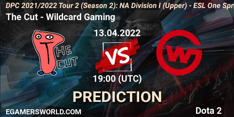 The Cut - Wildcard Gaming: Maç tahminleri. 13.04.2022 at 20:00, Dota 2, DPC 2021/2022 Tour 2 (Season 2): NA Division I (Upper) - ESL One Spring 2022