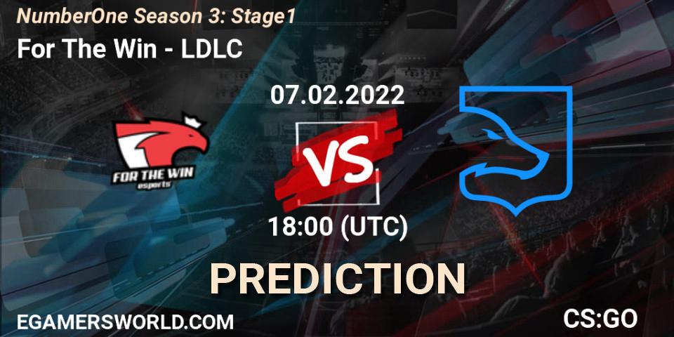 For The Win - LDLC: Maç tahminleri. 07.02.2022 at 18:00, Counter-Strike (CS2), NumberOne Season 3: Stage 1
