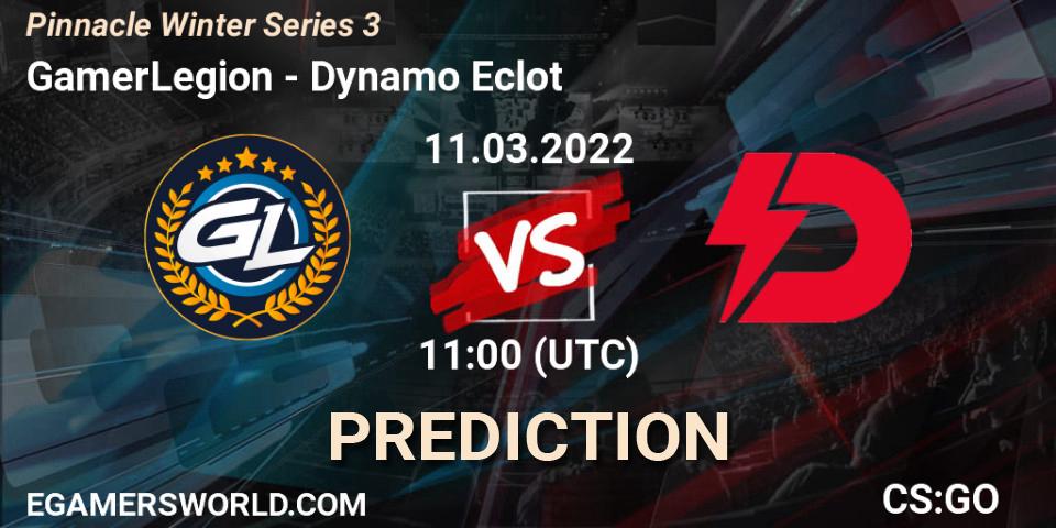 GamerLegion - Dynamo Eclot: Maç tahminleri. 11.03.2022 at 11:10, Counter-Strike (CS2), Pinnacle Winter Series 3