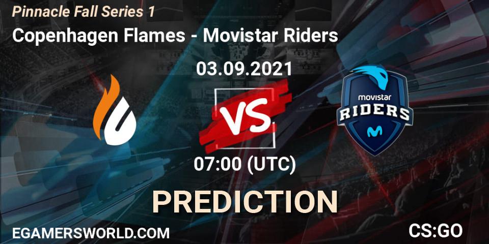 Copenhagen Flames - Movistar Riders: Maç tahminleri. 03.09.21, CS2 (CS:GO), Pinnacle Fall Series #1