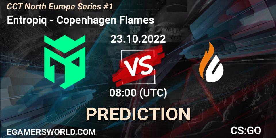 Entropiq - Copenhagen Flames: Maç tahminleri. 23.10.2022 at 08:00, Counter-Strike (CS2), CCT North Europe Series #1