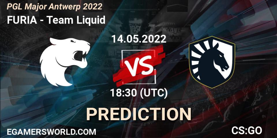 FURIA - Team Liquid: Maç tahminleri. 14.05.2022 at 18:05, Counter-Strike (CS2), PGL Major Antwerp 2022
