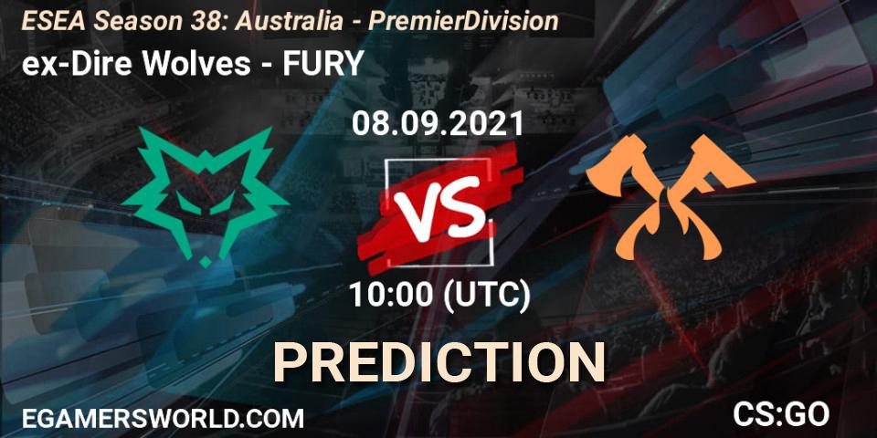 ex-Dire Wolves - FURY: Maç tahminleri. 08.09.21, CS2 (CS:GO), ESEA Season 38: Australia - Premier Division