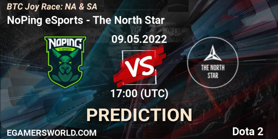 NoPing eSports - The North Star: Maç tahminleri. 09.05.2022 at 17:05, Dota 2, BTC Joy Race: NA & SA
