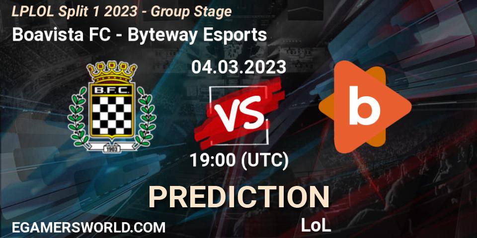 Boavista FC - Byteway Esports: Maç tahminleri. 09.02.23, LoL, LPLOL Split 1 2023 - Group Stage