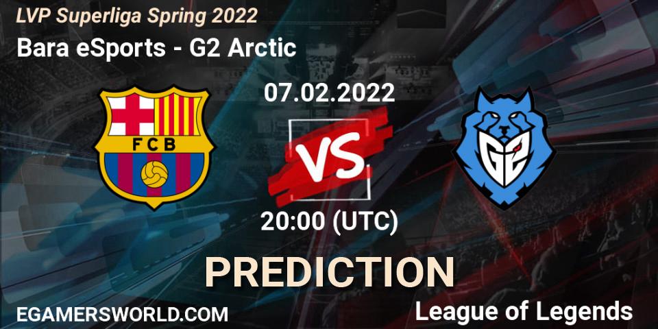 Barça eSports - G2 Arctic: Maç tahminleri. 07.02.2022 at 19:00, LoL, LVP Superliga Spring 2022