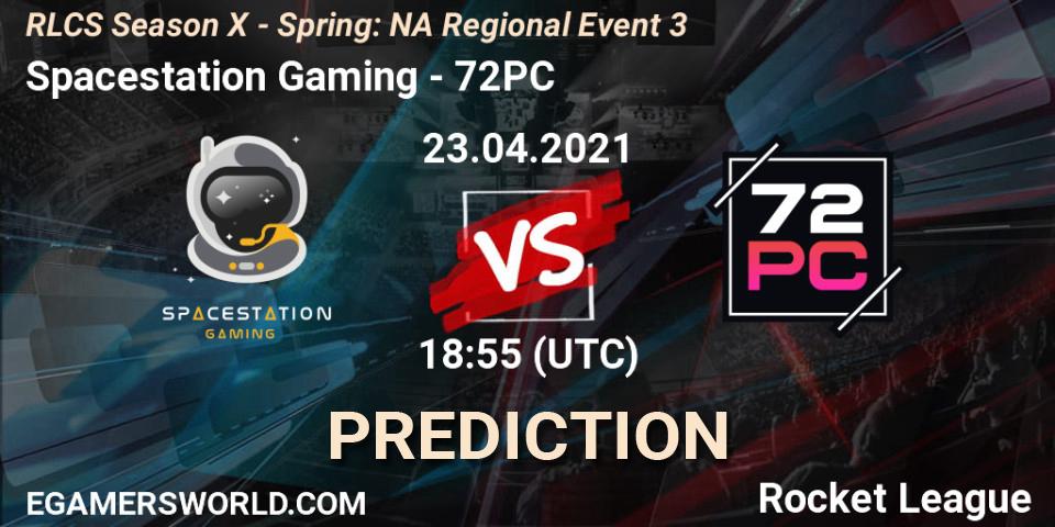 Spacestation Gaming - 72PC: Maç tahminleri. 23.04.2021 at 19:15, Rocket League, RLCS Season X - Spring: NA Regional Event 3