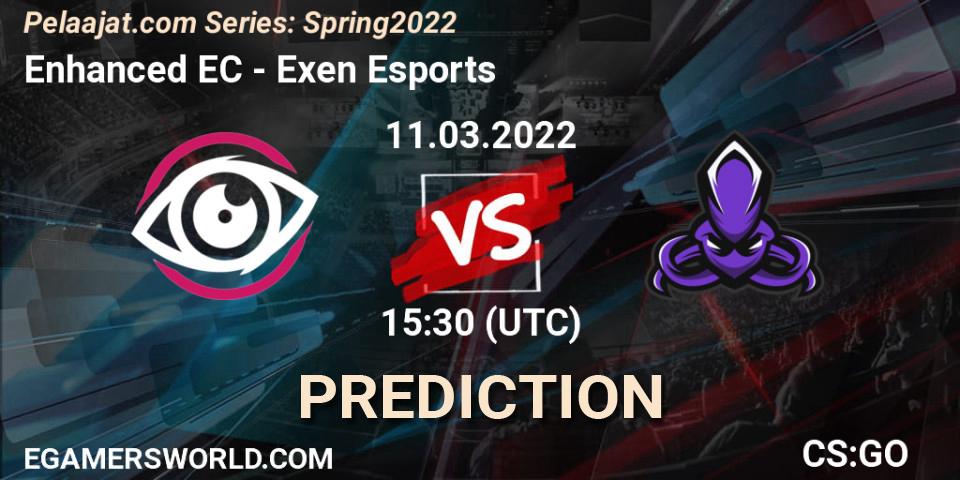 Enhanced EC - Exen Esports: Maç tahminleri. 11.03.2022 at 15:30, Counter-Strike (CS2), Pelaajat.com Series: Spring 2022