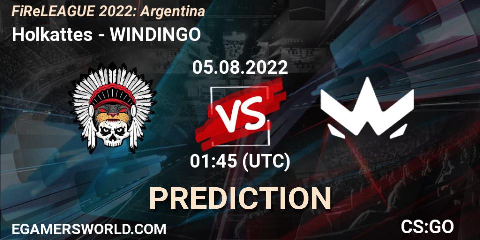 Holkattes - WINDINGO: Maç tahminleri. 05.08.2022 at 00:00, Counter-Strike (CS2), FiReLEAGUE 2022: Argentina