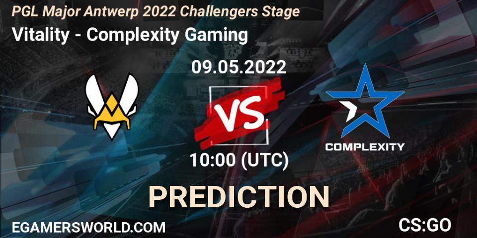 Vitality - Complexity Gaming: Maç tahminleri. 09.05.2022 at 10:00, Counter-Strike (CS2), PGL Major Antwerp 2022 Challengers Stage