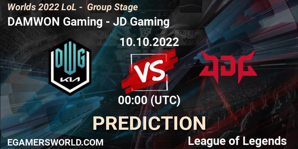 DAMWON Gaming - JD Gaming: Maç tahminleri. 09.10.22, LoL, Worlds 2022 LoL - Group Stage
