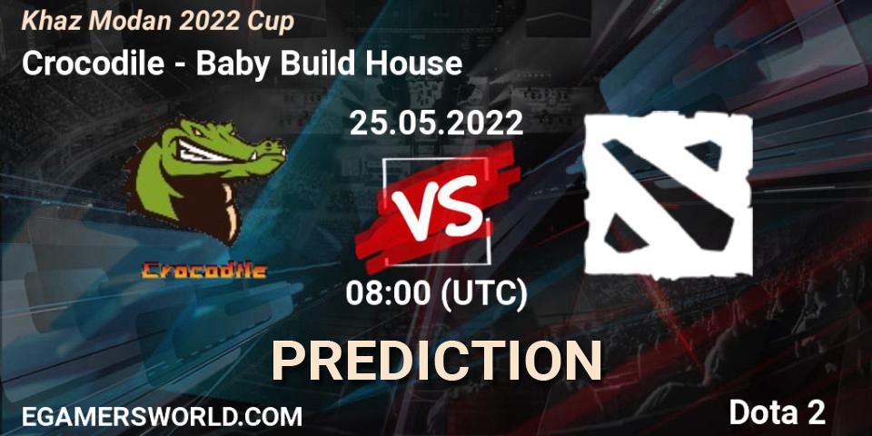 Crocodile - Baby Build House: Maç tahminleri. 25.05.2022 at 09:08, Dota 2, Khaz Modan 2022 Cup