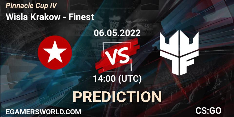 Wisla Krakow - Finest: Maç tahminleri. 06.05.2022 at 14:05, Counter-Strike (CS2), Pinnacle Cup #4