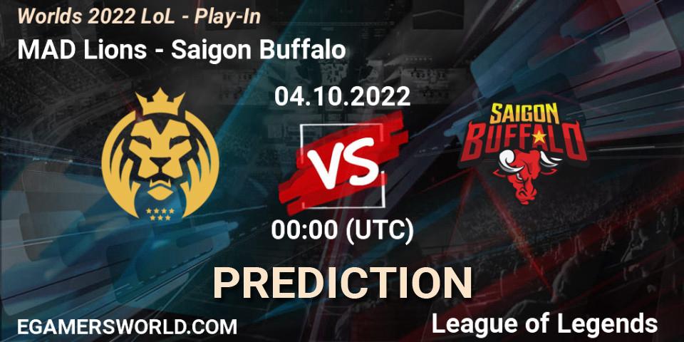 MAD Lions - Saigon Buffalo: Maç tahminleri. 01.10.22, LoL, Worlds 2022 LoL - Play-In