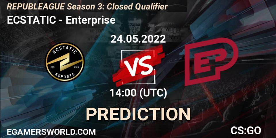 ECSTATIC - Enterprise: Maç tahminleri. 24.05.2022 at 14:00, Counter-Strike (CS2), REPUBLEAGUE Season 3: Closed Qualifier