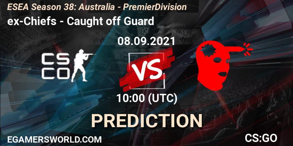 lol123 - Caught off Guard: Maç tahminleri. 08.09.2021 at 10:00, Counter-Strike (CS2), ESEA Season 38: Australia - Premier Division