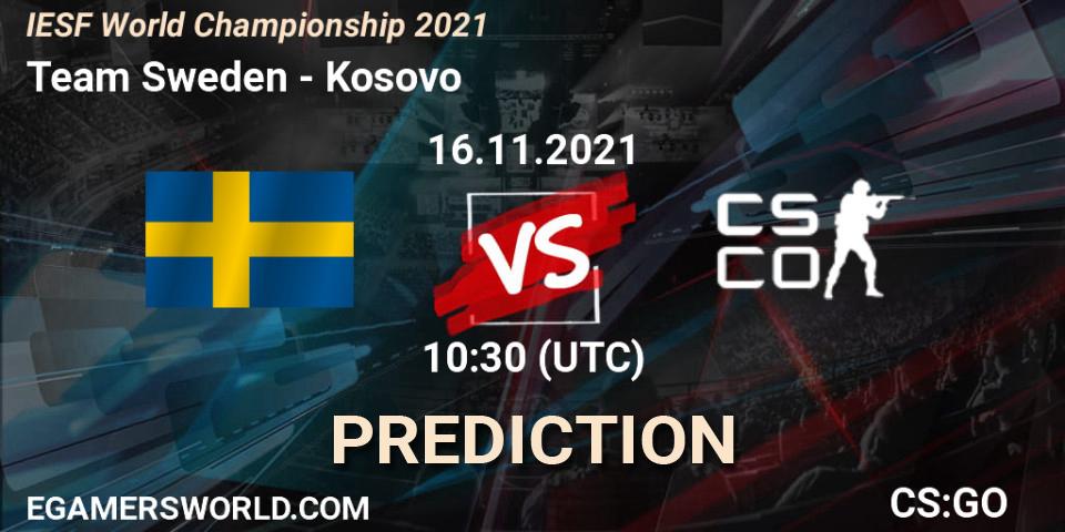 Team Sweden - Kosovo: Maç tahminleri. 16.11.2021 at 10:30, Counter-Strike (CS2), IESF World Championship 2021