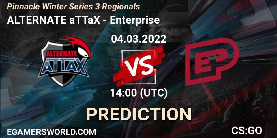 ALTERNATE aTTaX - Enterprise: Maç tahminleri. 04.03.2022 at 14:00, Counter-Strike (CS2), Pinnacle Winter Series 3 Regionals