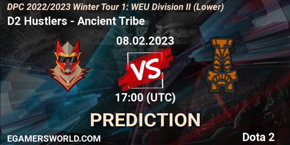 D2 Hustlers - Ancient Tribe: Maç tahminleri. 08.02.23, Dota 2, DPC 2022/2023 Winter Tour 1: WEU Division II (Lower)