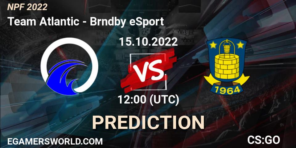 Team Atlantic - Brøndby eSport: Maç tahminleri. 15.10.2022 at 13:00, Counter-Strike (CS2), NPF 2022
