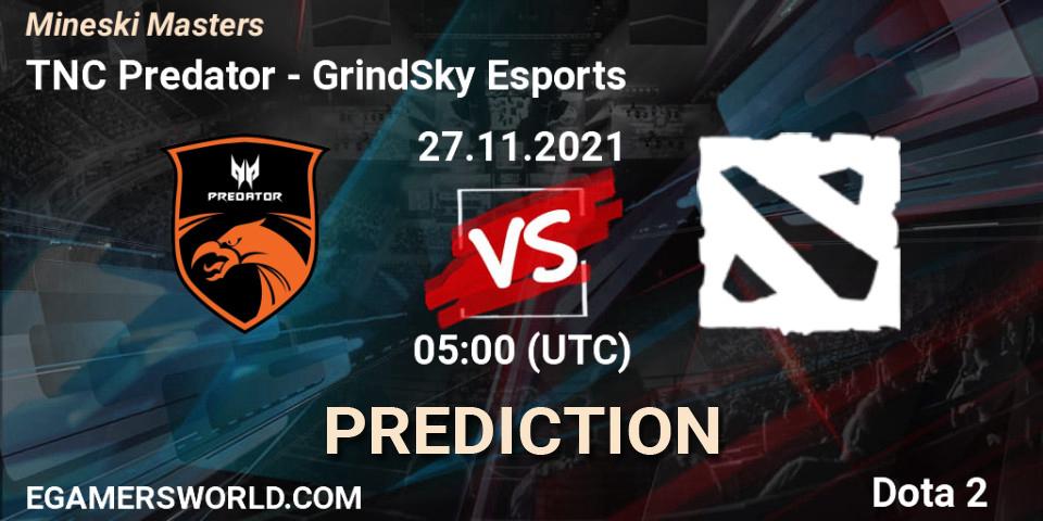 TNC Predator - GrindSky Esports: Maç tahminleri. 27.11.2021 at 07:43, Dota 2, Mineski Masters