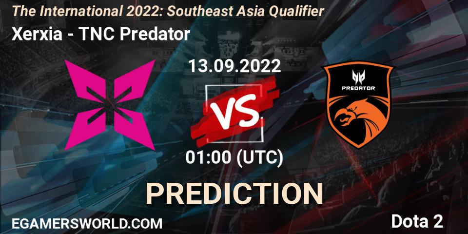 Xerxia - TNC Predator: Maç tahminleri. 13.09.22, Dota 2, The International 2022: Southeast Asia Qualifier