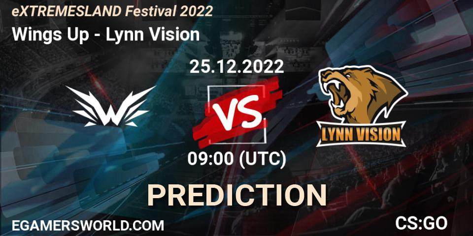 Wings Up - Lynn Vision: Maç tahminleri. 25.12.22, CS2 (CS:GO), eXTREMESLAND Festival 2022