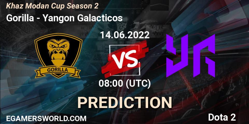 Gorilla - Yangon Galacticos: Maç tahminleri. 14.06.2022 at 08:43, Dota 2, Khaz Modan Cup Season 2