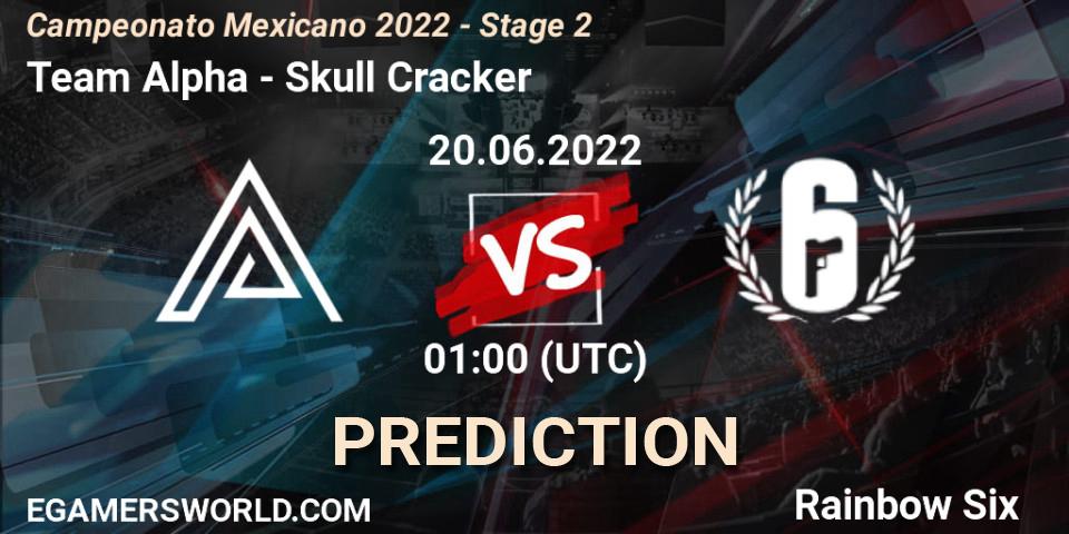 Team Alpha - Skull Cracker: Maç tahminleri. 20.06.2022 at 02:00, Rainbow Six, Campeonato Mexicano 2022 - Stage 2