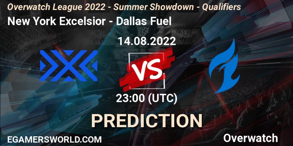New York Excelsior - Dallas Fuel: Maç tahminleri. 14.08.22, Overwatch, Overwatch League 2022 - Summer Showdown - Qualifiers