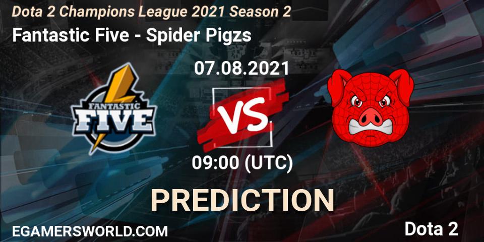 Fantastic Five - Spider Pigzs: Maç tahminleri. 09.08.2021 at 09:47, Dota 2, Dota 2 Champions League 2021 Season 2