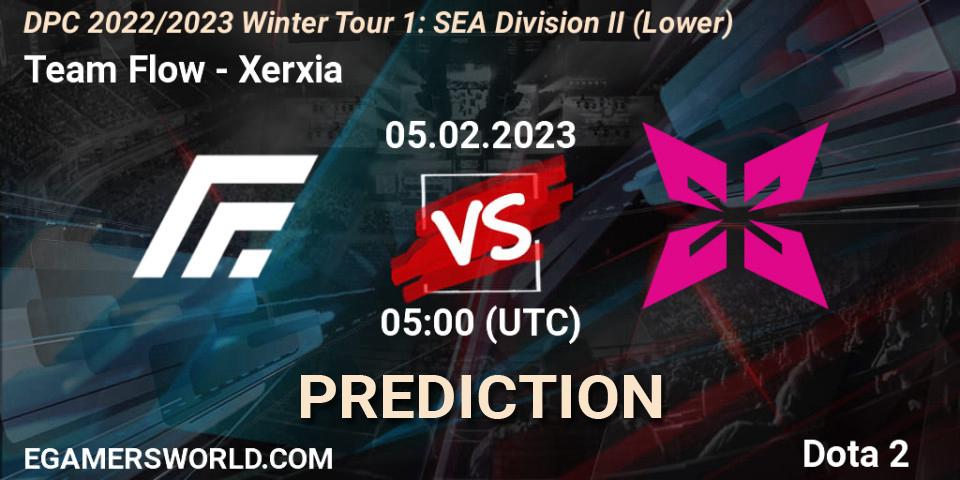 Team Flow - Xerxia: Maç tahminleri. 05.02.23, Dota 2, DPC 2022/2023 Winter Tour 1: SEA Division II (Lower)